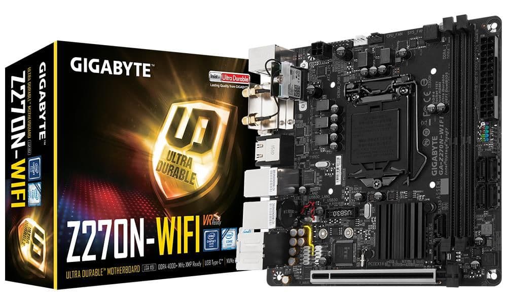 Gigabyte Z270 GA-Z270N-WIFI LGA1151 DDR4 Mini ITX main image