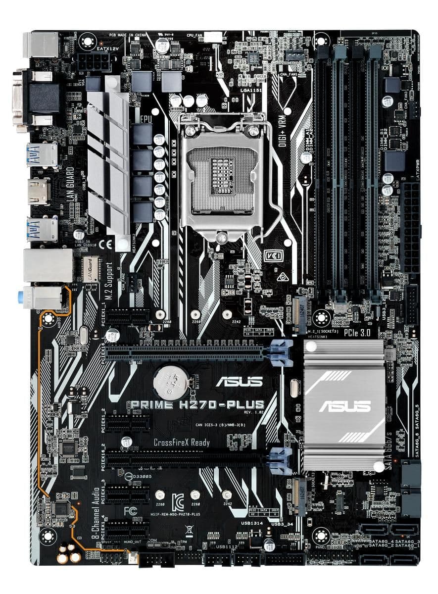 Asus H270 PRIME-PLUS-CSM DDR4 ATX image
