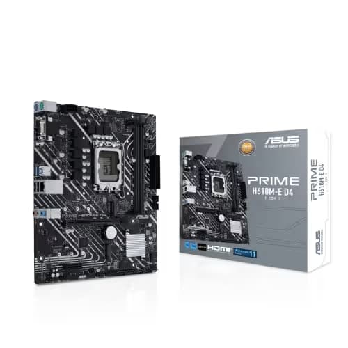 Asus H610 PRIME H610M-E D4-CSM DDR4 Micro ATX image