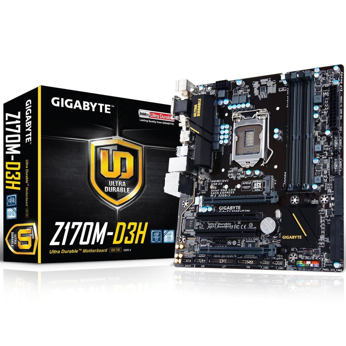 Gigabyte Z170 GA-Z170M-D3H LGA1151 DDR4 Micro ATX main image