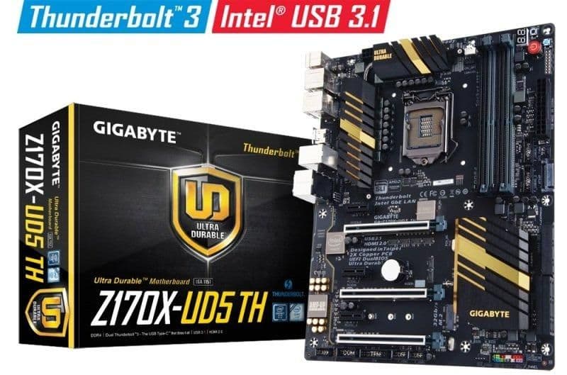 Gigabyte Z170X UD5 TH LGA1151 DDR4 ATX main image