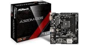 ASRock A320 M-DGS AM4 DDR4 Micro ATX main image