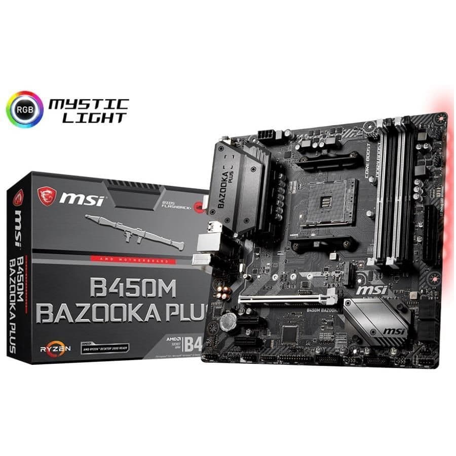 MSI B450M BAZOOKA PLUS DDR4 Micro ATX main image