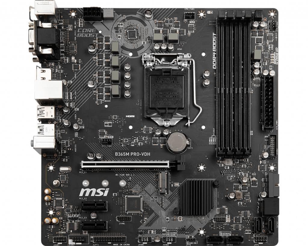 MSI B365 PRO-VDH DDR4 Micro ATX main image