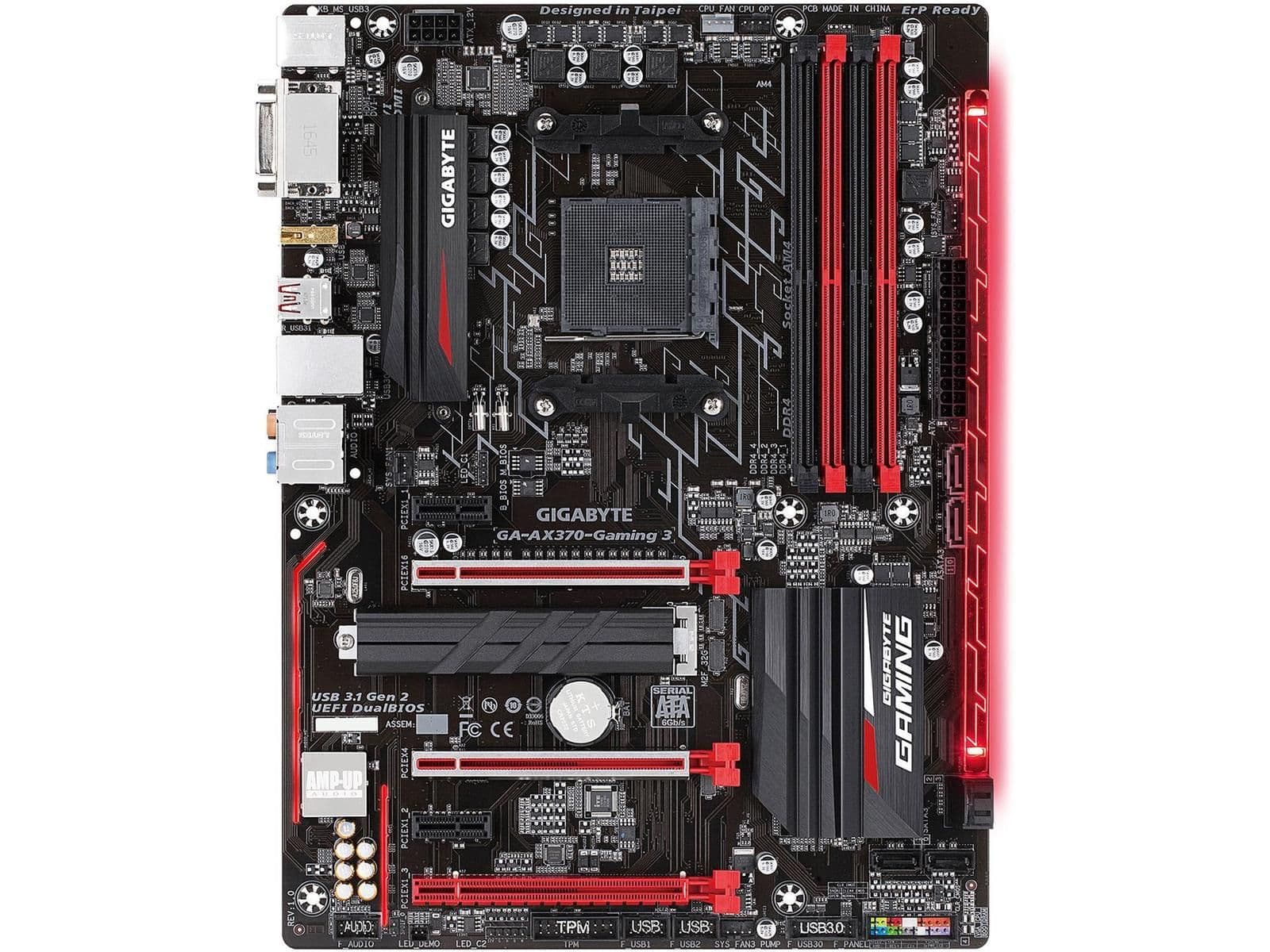 Gigabyte X370 GA-AX370-Gaming 3 AM4 DDR4 ATX image