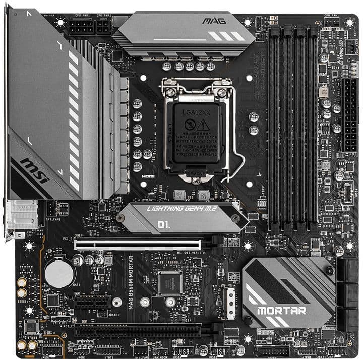 MSI B560 MAG B560M MORTAR DDR4 Micro ATX image