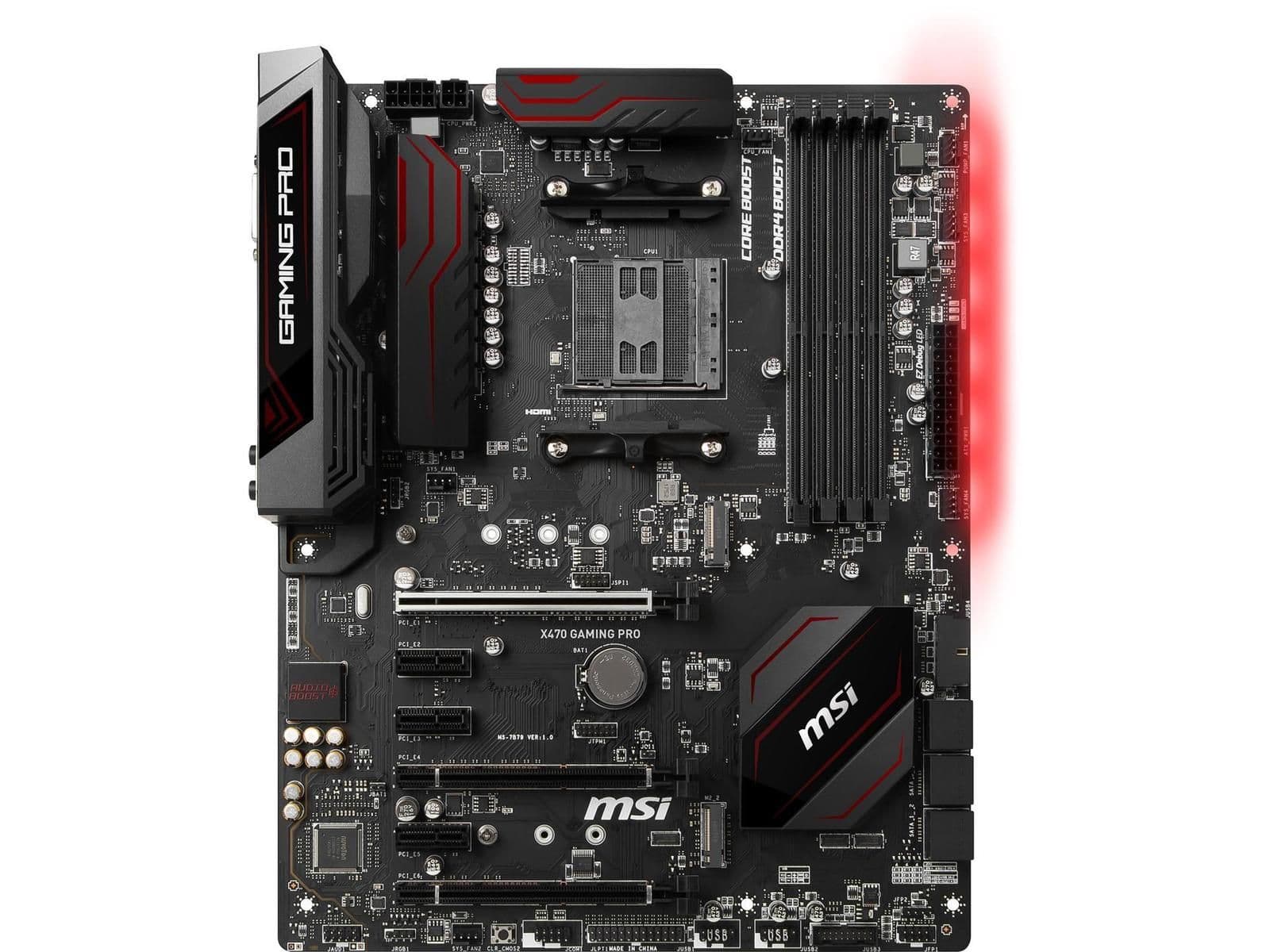 MSI X470 GAMING PRO AM4 DDR4 ATX main image