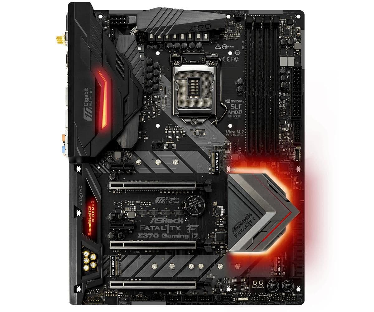 ASRock Z370 Fatal1ty Professional Gaming i7 DDR4 ATX main image