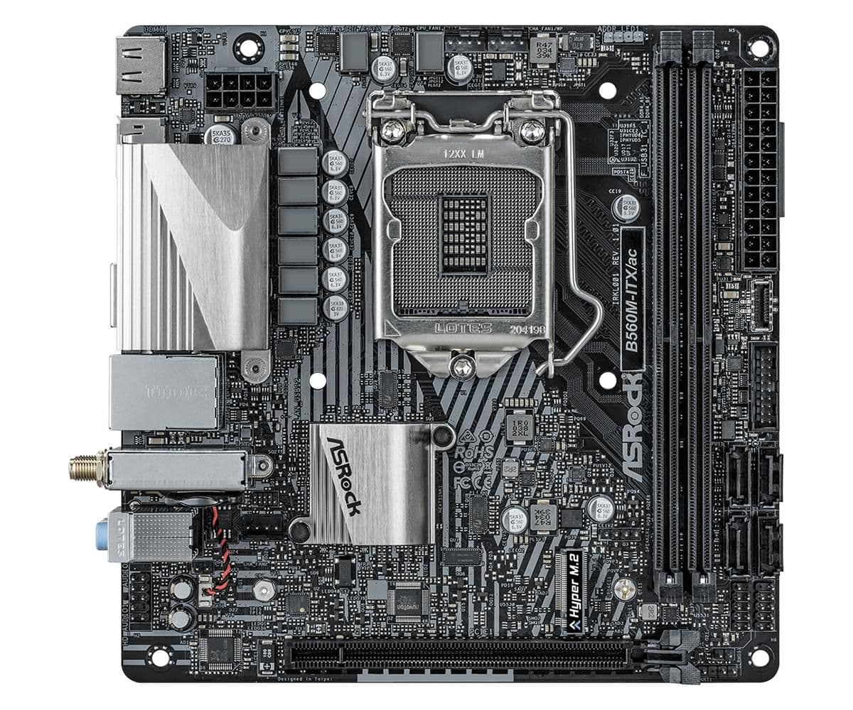 ASRock B560M ITX/ac LGA1200 DDR4 Mini ITX image