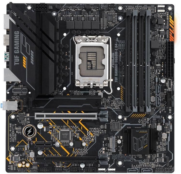 Asus B660M-E TUF GAMING D4 DDR4 Micro ATX main image