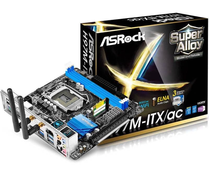 ASRock H97 M-ITX/AC LGA1150 DDR3 Mini ITX image