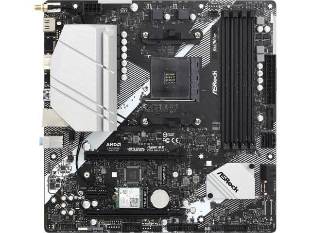 ASRock B550 M/ac WIFI DDR4 Micro ATX main image