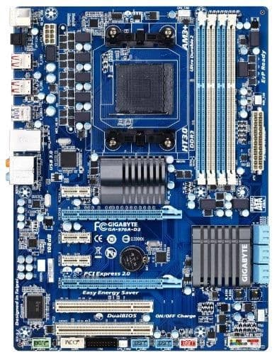 Gigabyte AMD 970 GA-970A-D3 AM3+ DDR3 ATX main image