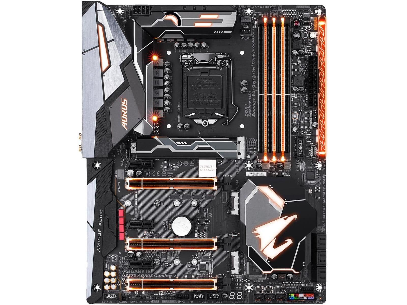 Gigabyte Z370 AORUS Gaming 7 (rev. 1.0) DDR4 ATX main image
