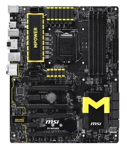 MSI Z97 MPOWER LGA1150 DDR3 ATX main image