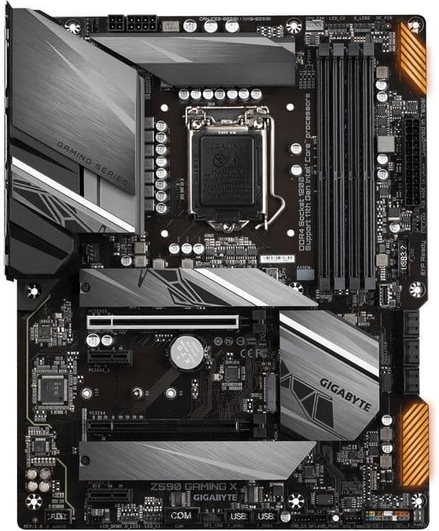 Gigabyte Z590 GAMING X LGA1200 DDR4 ATX image