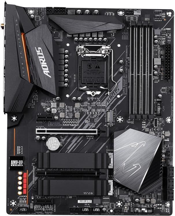 Gigabyte Z490 AORUS ELITE AC DDR4 ATX LGA1200 image