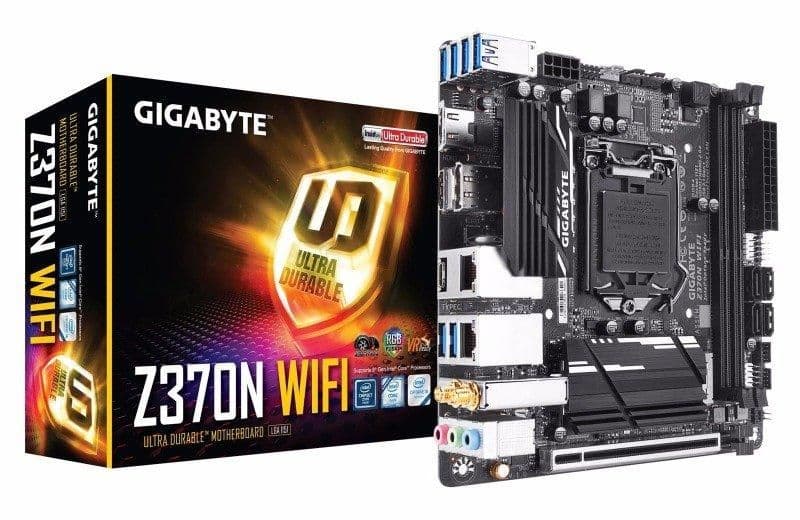 Gigabyte Z370 Z370N WIFI DDR4 Mini ITX main image