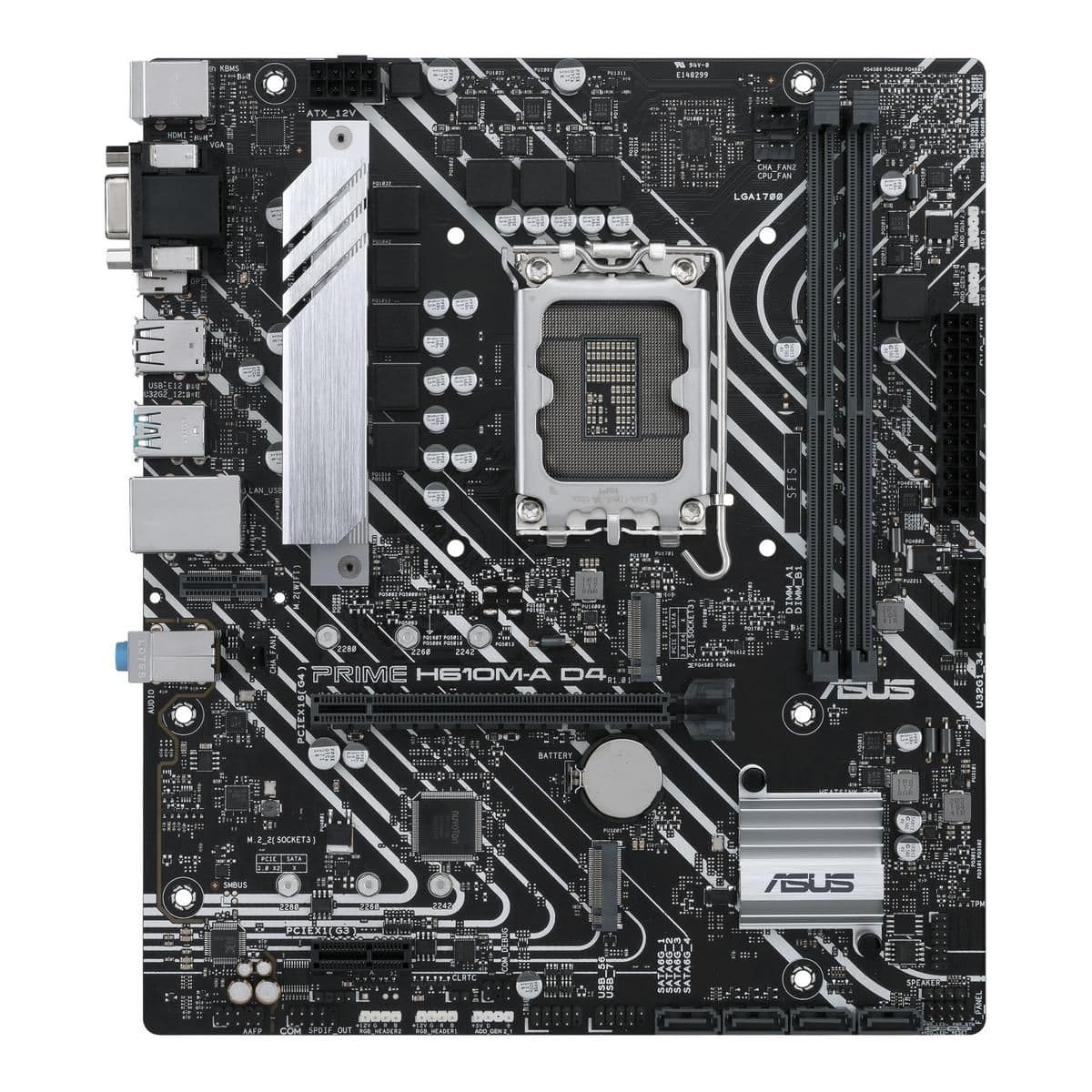 Asus H610 PRIME H610M-A D4 LGA1700 DDR4 Micro ATX image