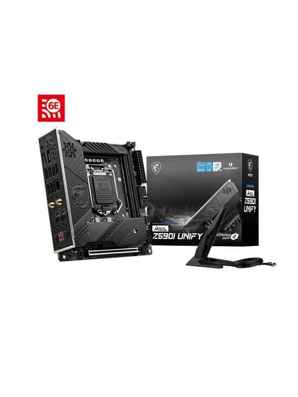 MSI Z590 MEG Z590I UNIFY DDR4 Mini ITX main image
