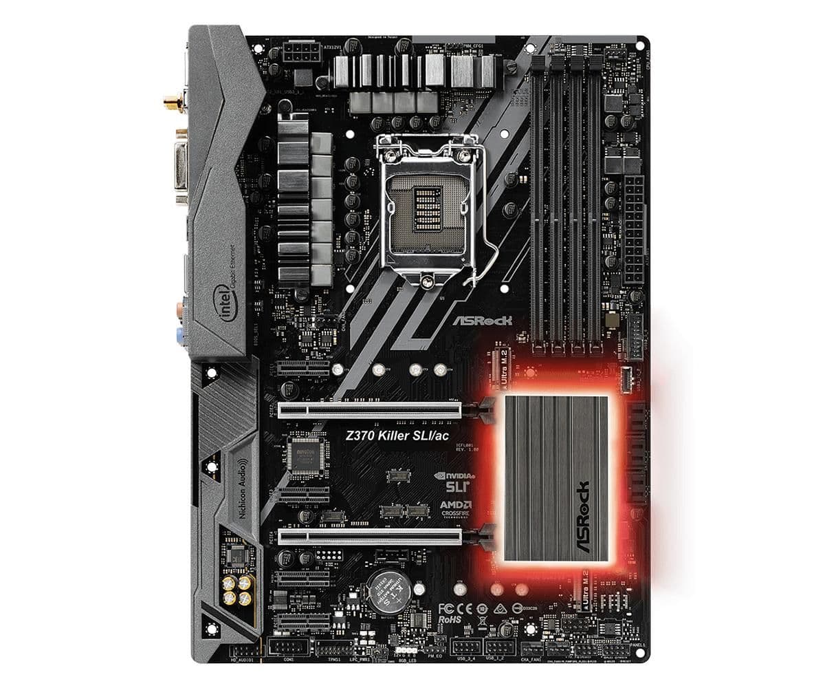 ASRock Z370 Killer SLI/ac DDR4 ATX image