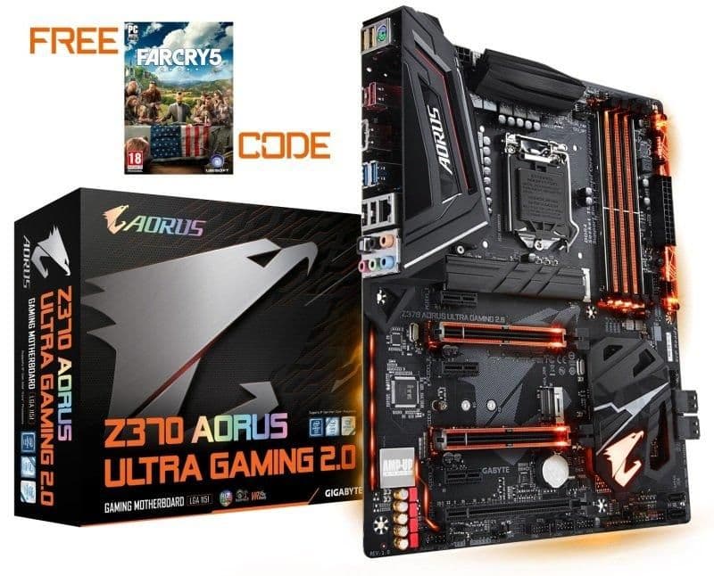 Gigabyte Z370 AORUS ULTRA GAMING 2.0 DDR4 ATX main image