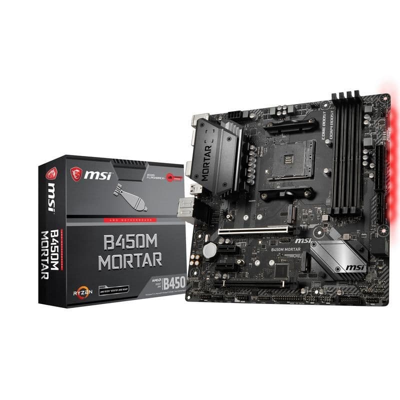 MSI B450M MORTAR AM4 DDR4 Micro ATX main image