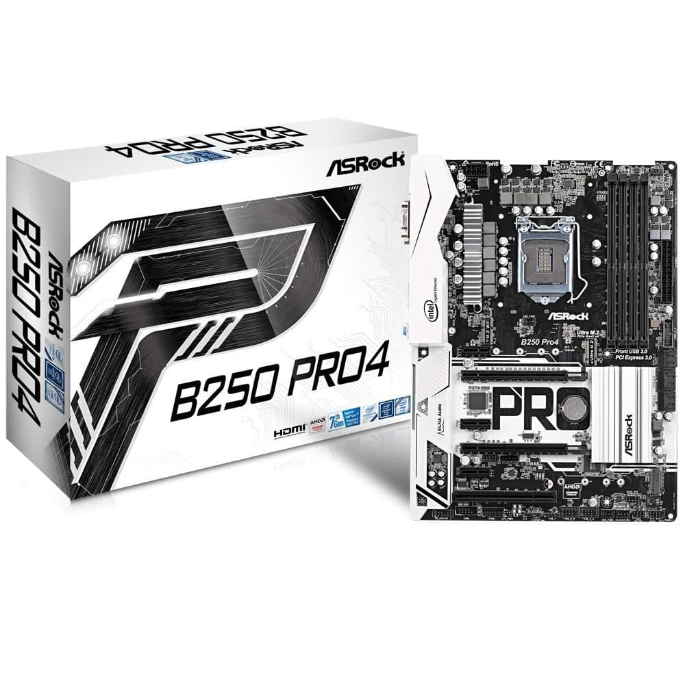 ASRock B250 Pro4 DDR4 ATX main image