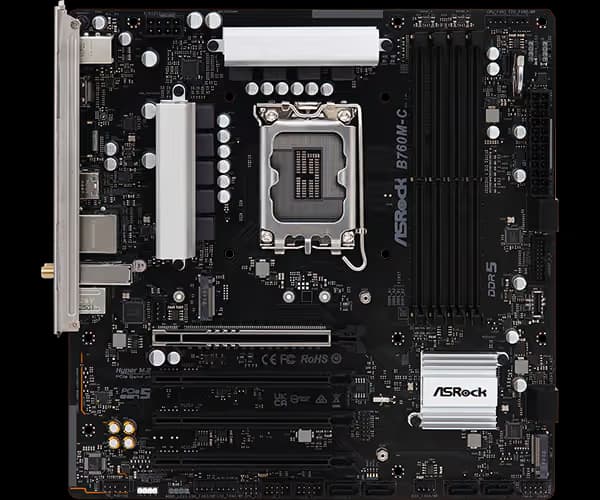 ASRock B760M-C DDR5 Micro ATX image
