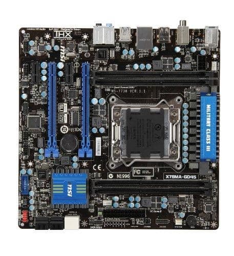 MSI X79 X79MA-GD45 LGA2011 DDR3 Micro ATX main image