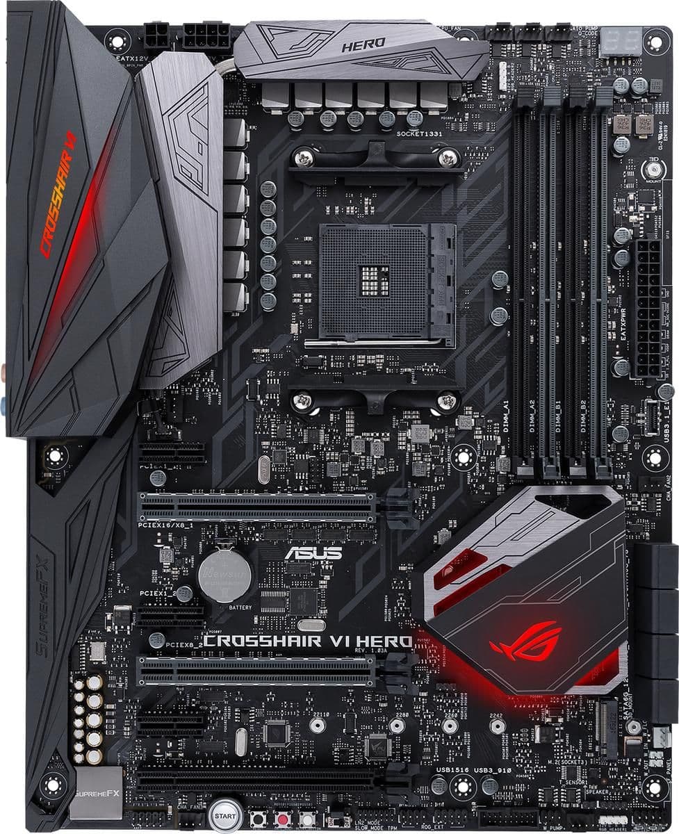 Asus CROSSHAIR VI HERO ATX AM4 image