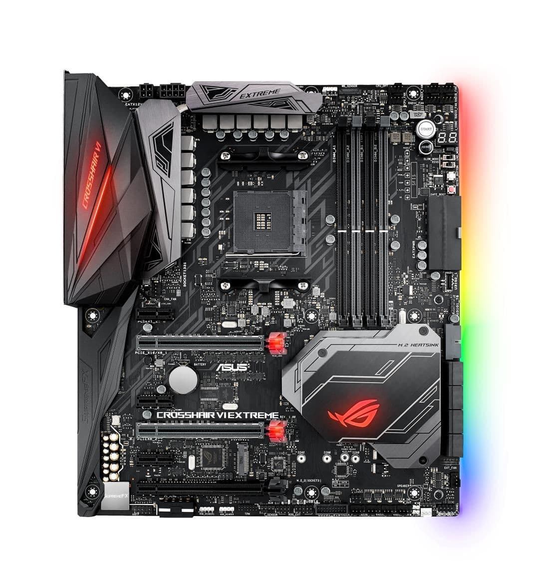 Asus AMD X370 ROG CROSSHAIR VI EXTREME AM4 DDR4 EATX main image