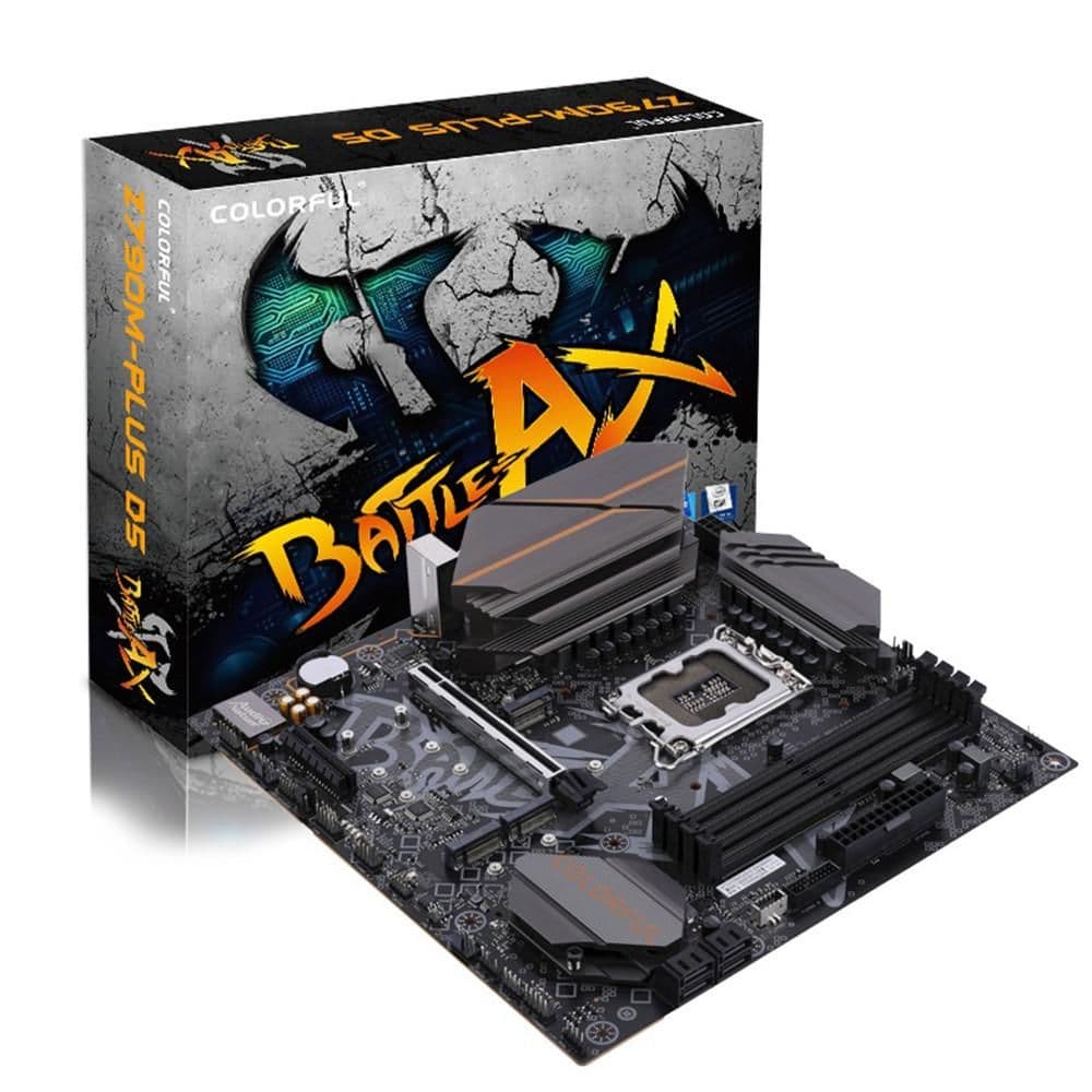 Colorful Z790 BATTLE-AX M-PLUS D5 V20 DDR5 Micro ATX main image