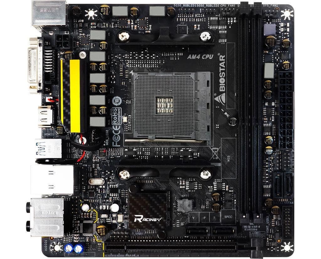 Biostar X370 GTN AM4 DDR4 Mini ITX main image