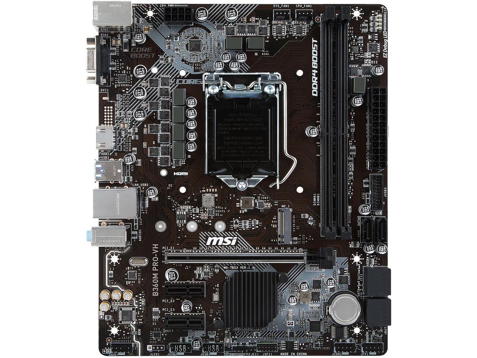 MSI B360M PRO-VH DDR4 Micro ATX main image
