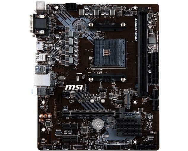 MSI A320M PRO-M2 V2 AM4 DDR4 Micro ATX image