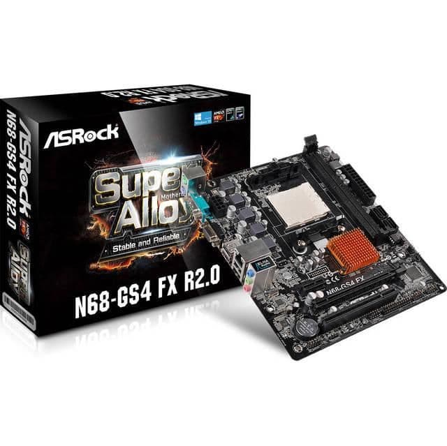 ASRock N68 GS4 FX R2.0 AM3+ DDR3 Micro ATX image
