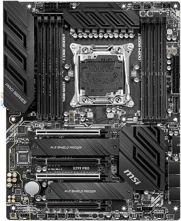MSI X299 PRO LGA2066 DDR4 ATX main image