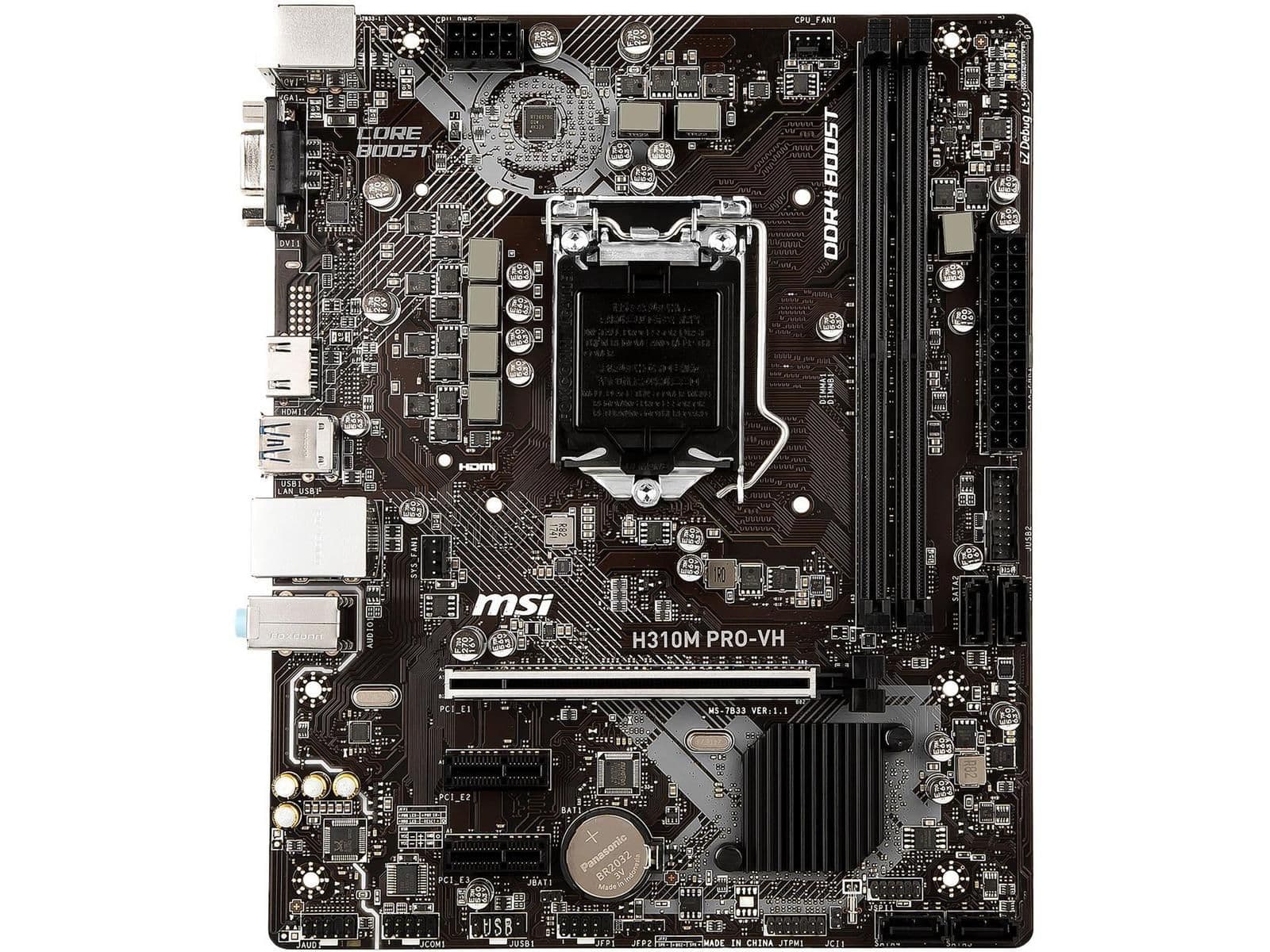 MSI H310M PRO-VH DDR4 Micro ATX image