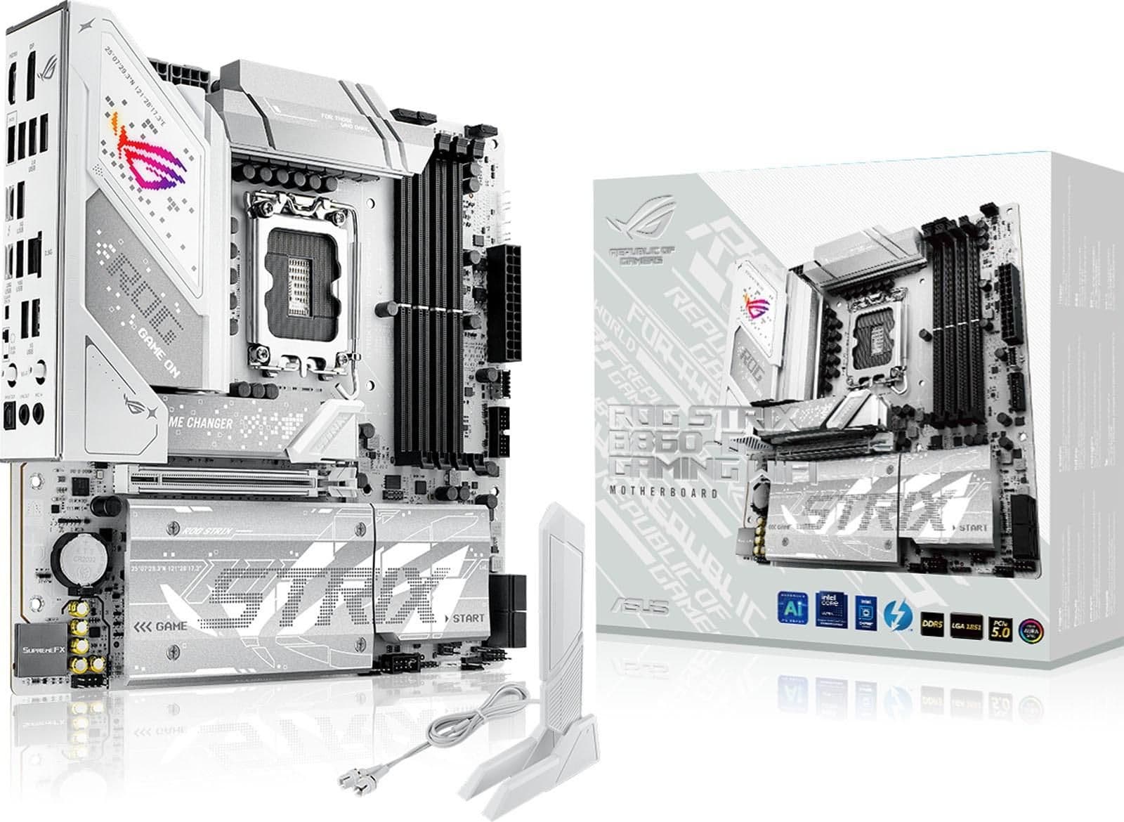 ASUS ROG STRIX B860-G GAMING WIFI DDR5 Micro ATX image