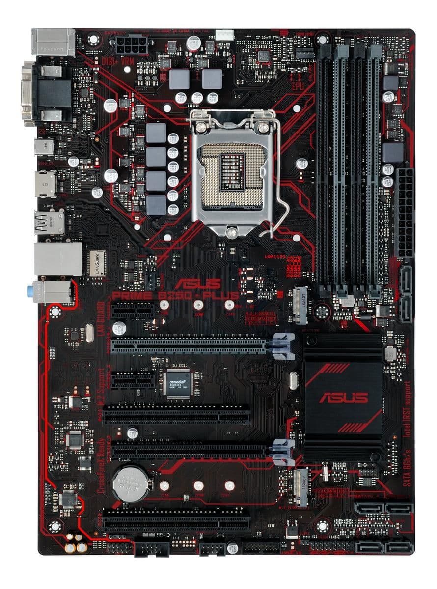 Asus B250 PRIME PLUS LGA1151 DDR4 ATX image
