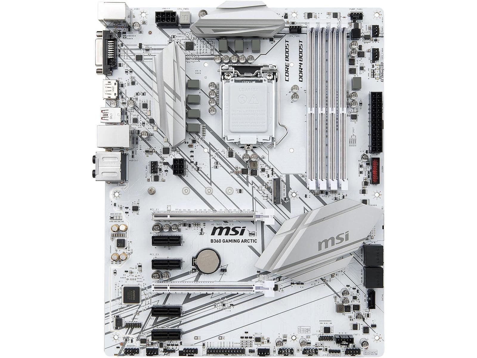 MSI B360 GAMING ARCTIC DDR4 ATX main image
