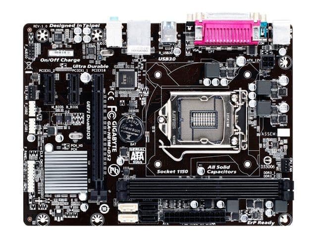 Gigabyte H81 GA-H81M-DS2 LGA1150 DDR3 Micro ATX main image