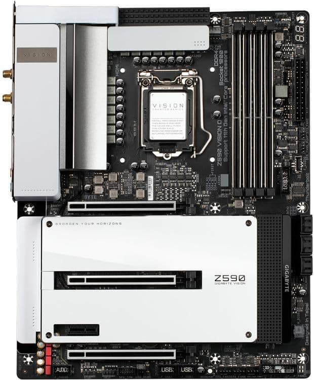Gigabyte Z590 VISION D LGA1200 DDR4 ATX image