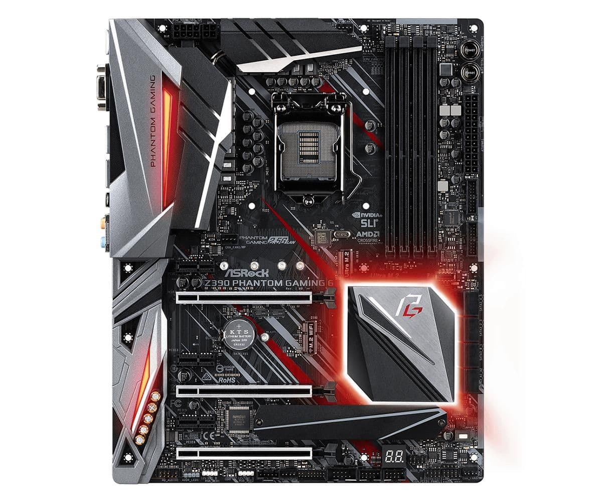 ASRock Z390 Phantom Gaming 6 DDR4 ATX image