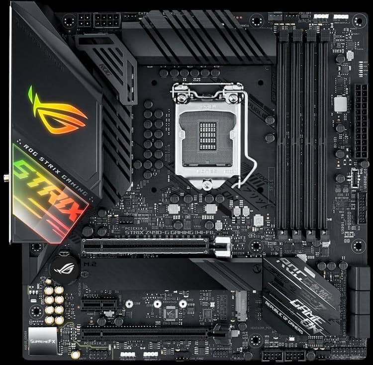 Asus ROG STRIX Z490-G GAMING WI-FI DDR4 Micro ATX image