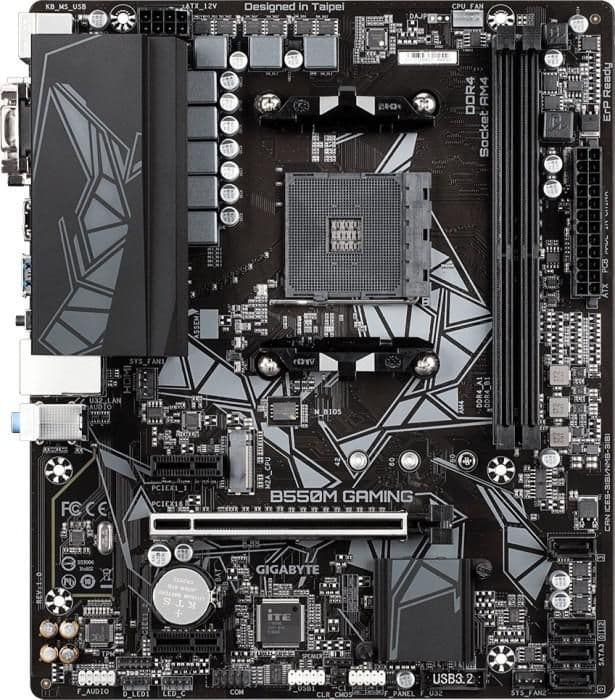 Gigabyte B550M GAMING AM4 DDR4 Micro ATX main image