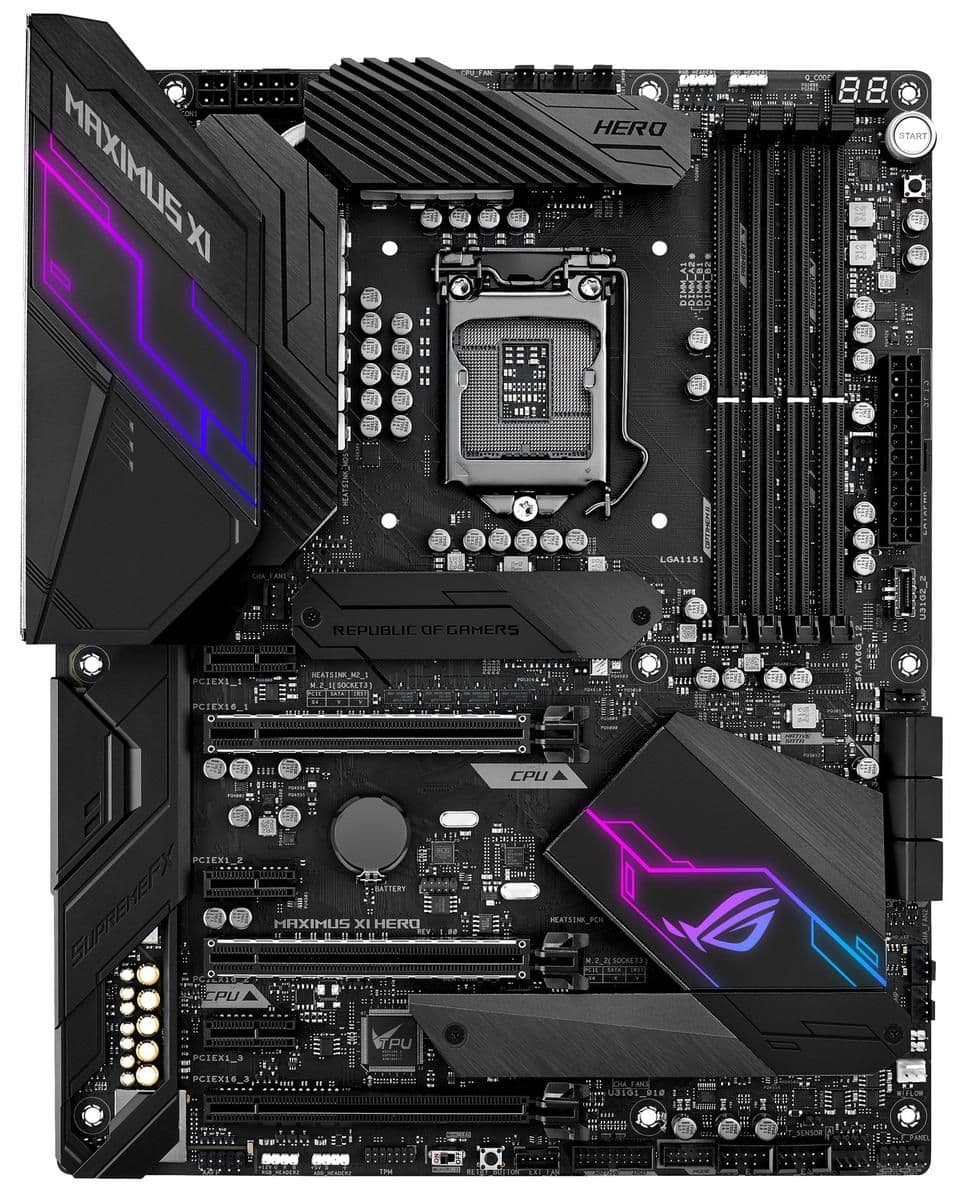 Asus Z390 ROG MAXIMUS XI HERO DDR4 ATX main image