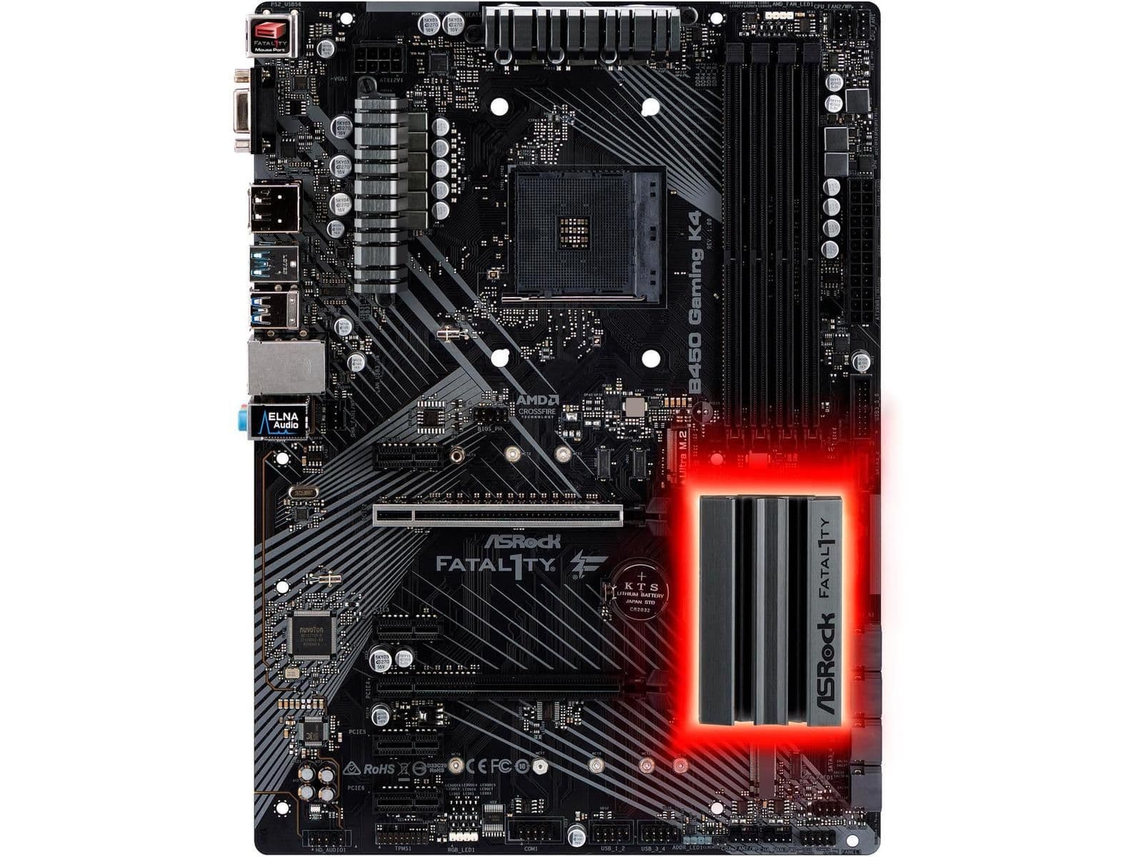 ASRock B450 Fatal1ty GAMING K4 DDR4 ATX main image