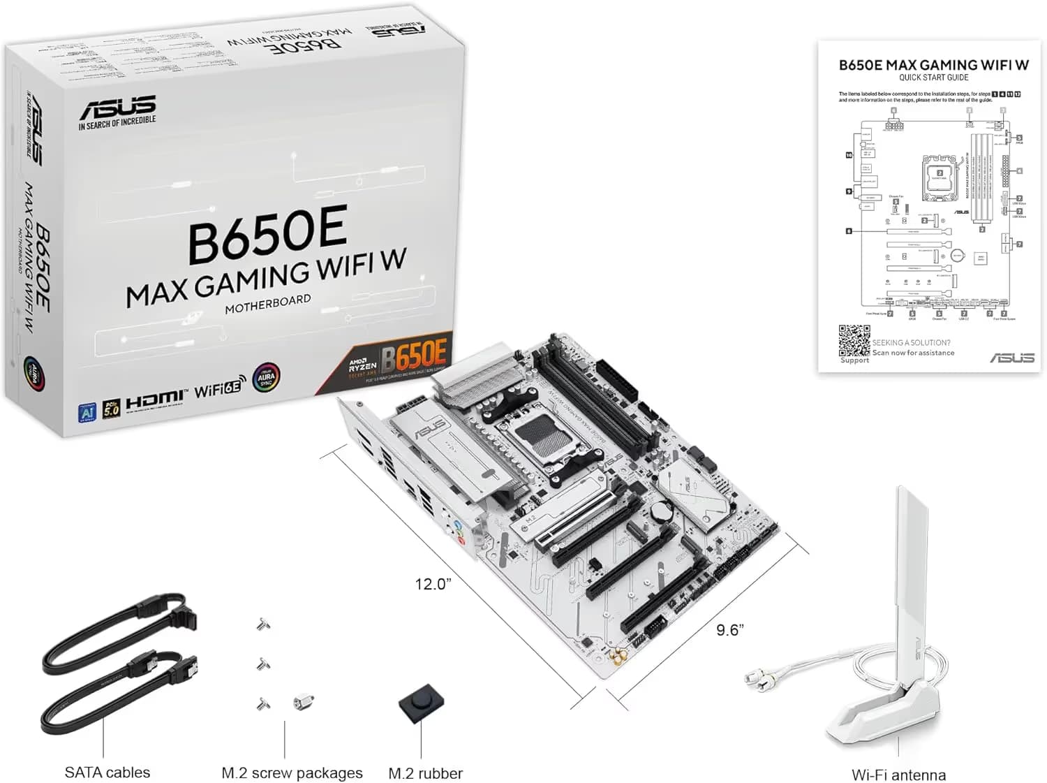 ASUS B650E MAX GAMING WIFI W image